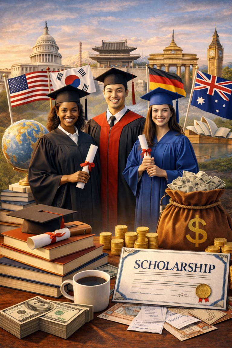 Top Government Scholarships Offering Full Tuition and Monthly Stipends in 2025